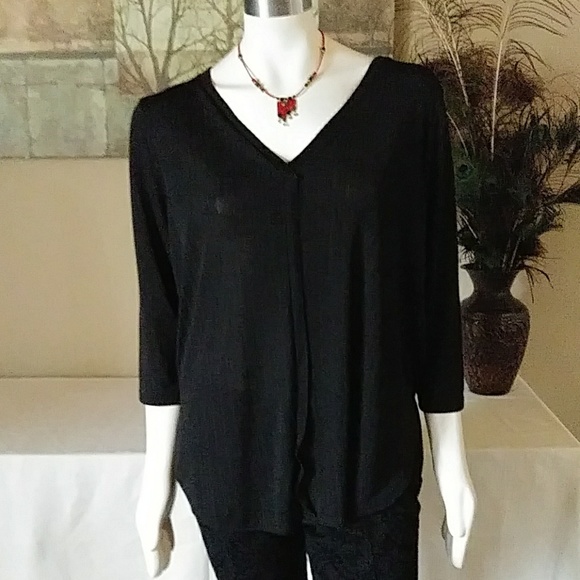 Flattering New F/&F Coral Pink Cold Shoulder Blouse Top